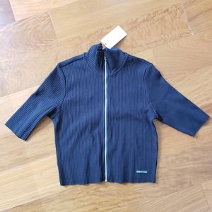Calvin Klein Knit Crop Top Size Small